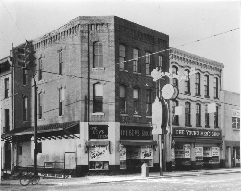 ... barber shop remains in the basement courtesy durham county library