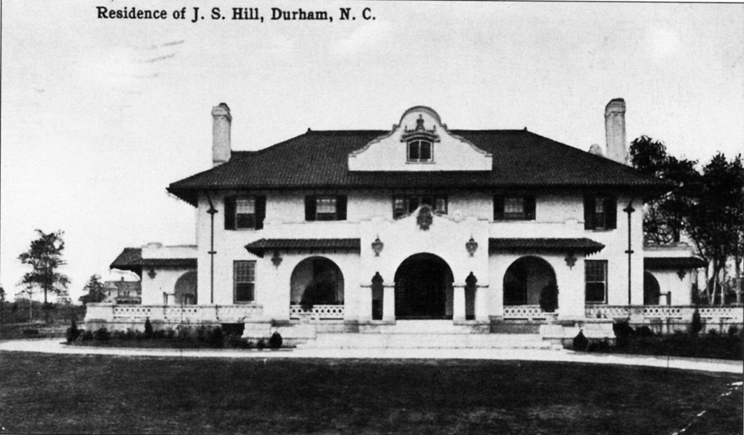 Hill House, 1910s-1920s. Photo courtesy of Open Durham