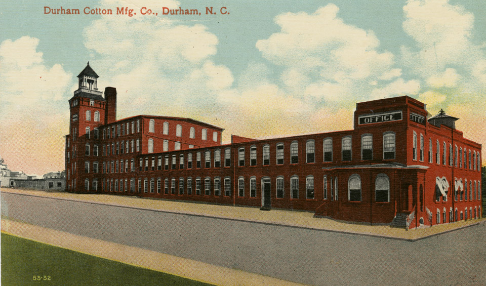 DURHAM COTTON MANUFACTURING COMPANY Open Durham