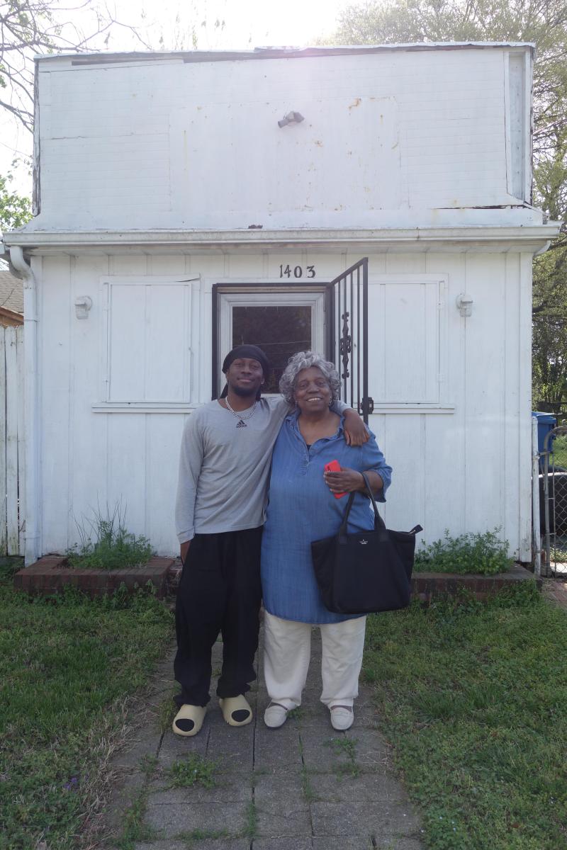 Brenda Burnette and Nephew, David Buie III