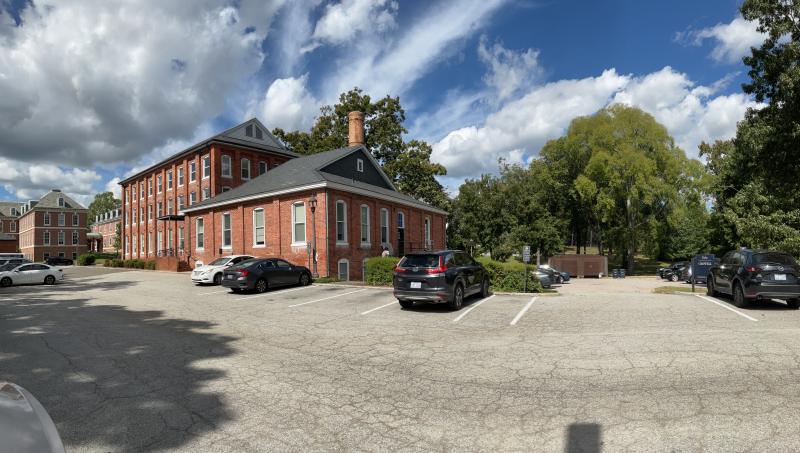 Rear of Crowell Building