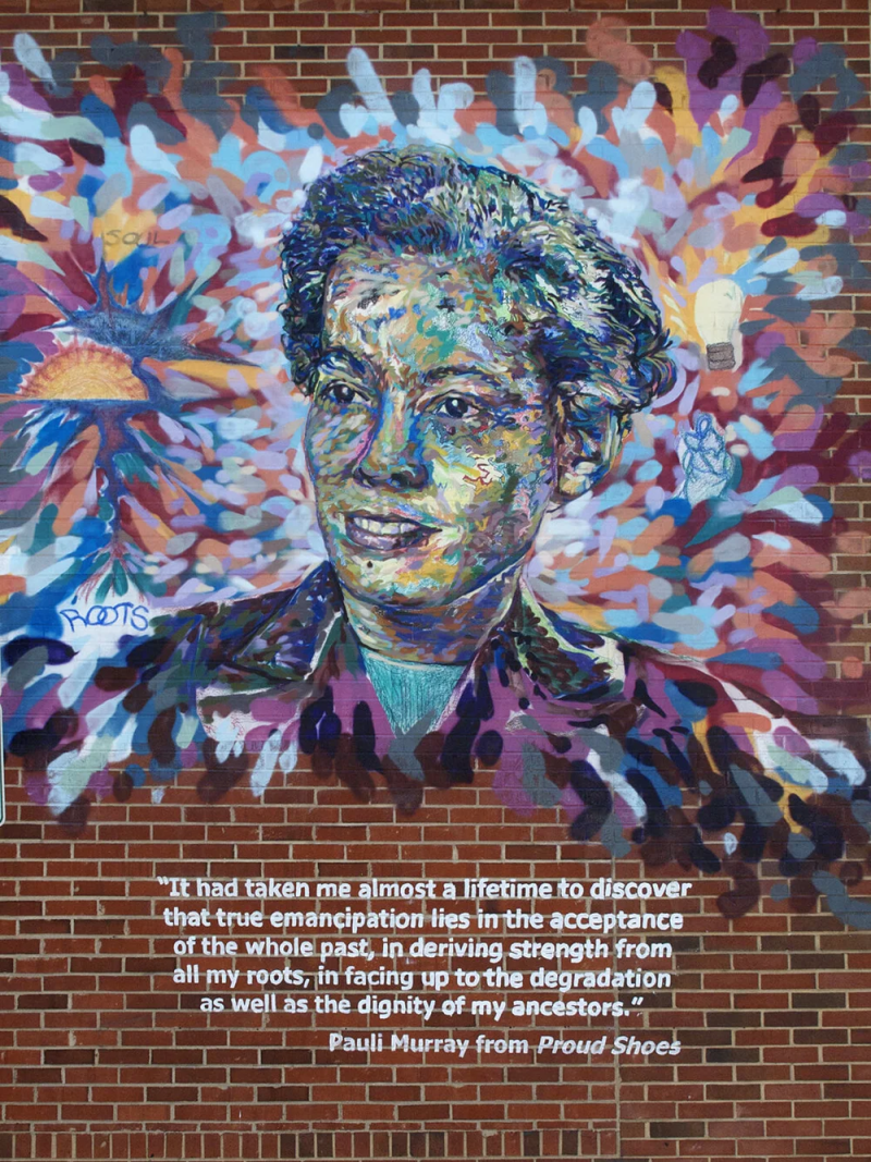 Pauli Murray Mural- 1101 W Chapel Hill Street Photo #2