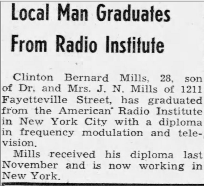 Clinton Bernard Mills