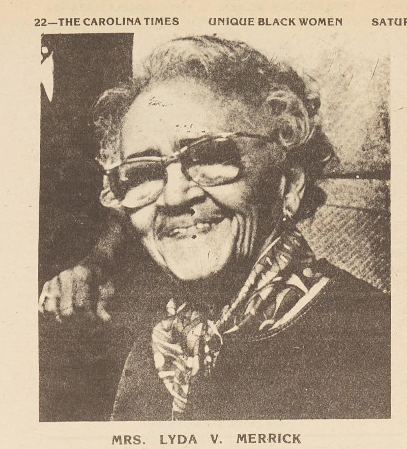 Picture of Mrs. Lyda V. Merrick