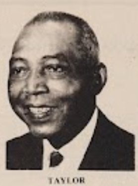 A portrait photo of James T. Taylor (The Carolina Times) - August 10, 1985.