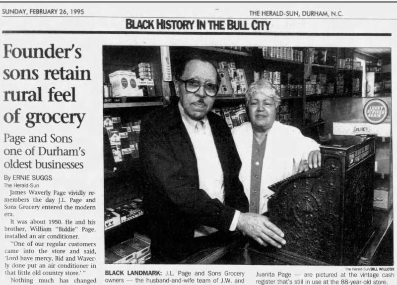 J.W. and Juanita Page
