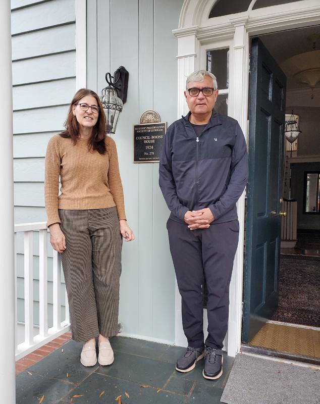 Picture of Preservation Durham Plaque on the Council-Boone House