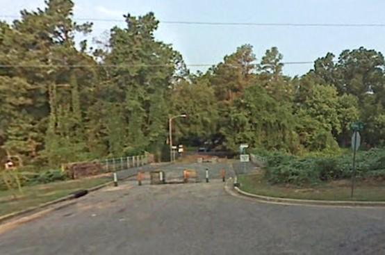 Apex Street Bridge, 2007, looking west