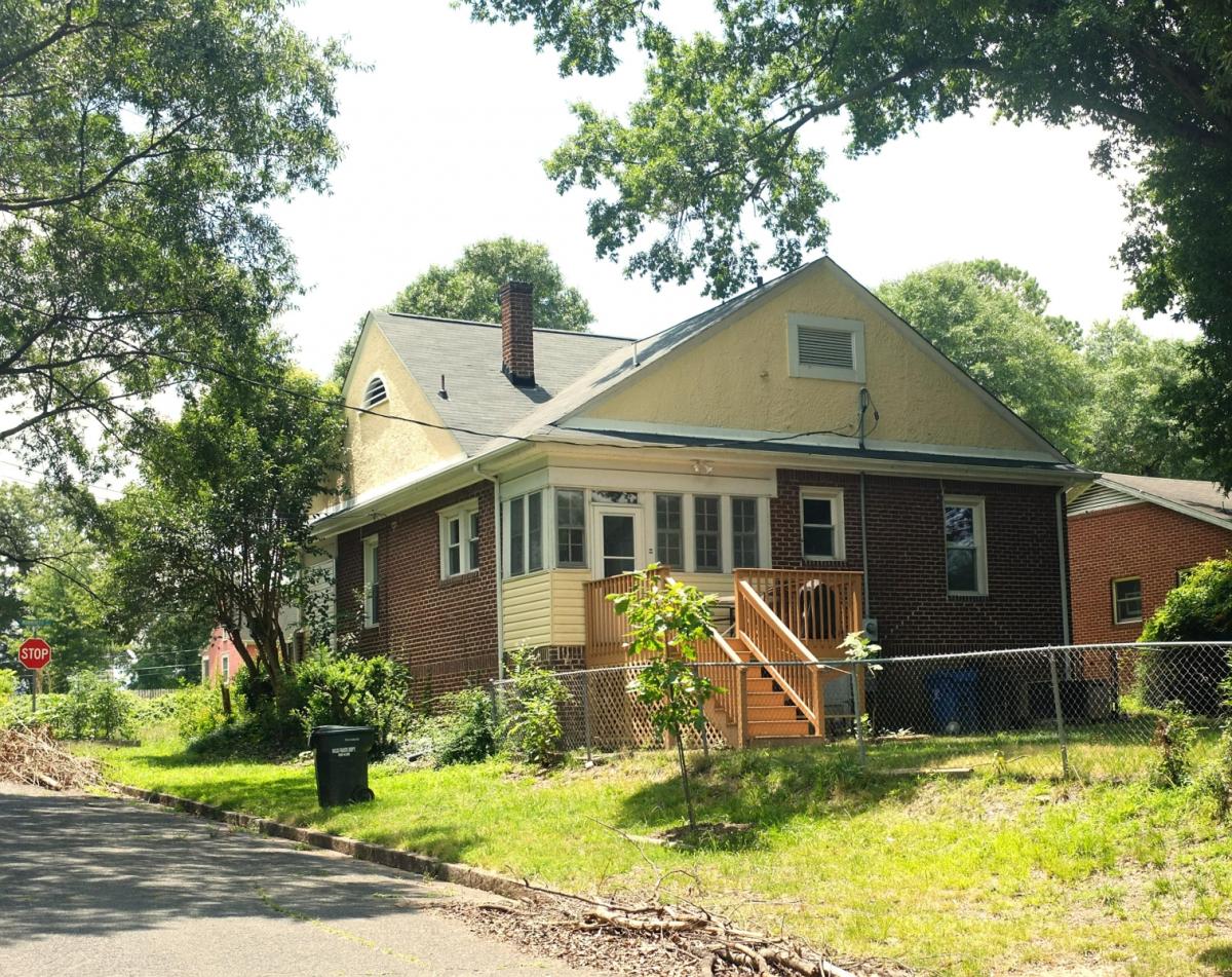 View looking Southwest from North St