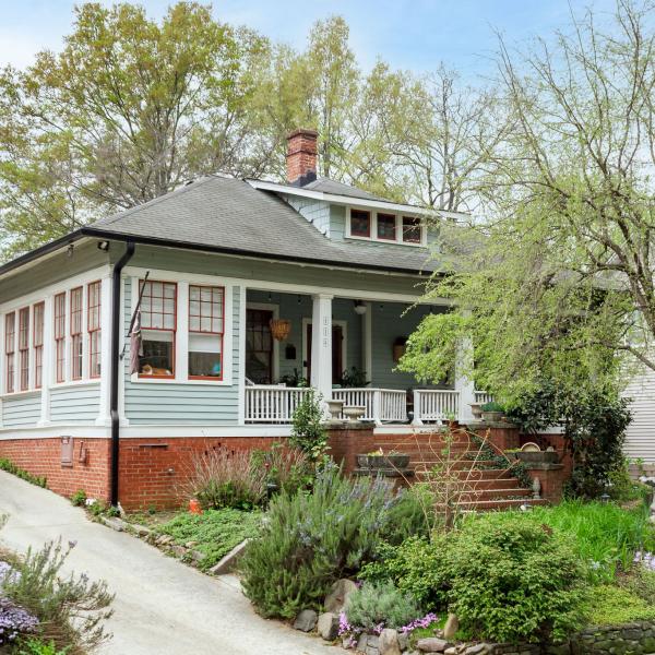 Dr. Hickman and Ethel Ray House