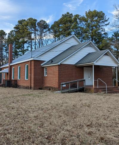 Eno Primitive Baptist Church, January 2023.