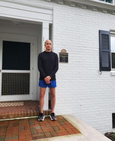 Picture of Preservation Durham Plaque on the Hoover-Kraines House