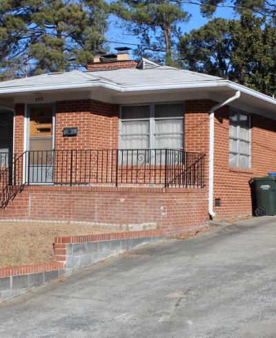 Brick and stone veneer over frame | Open Durham